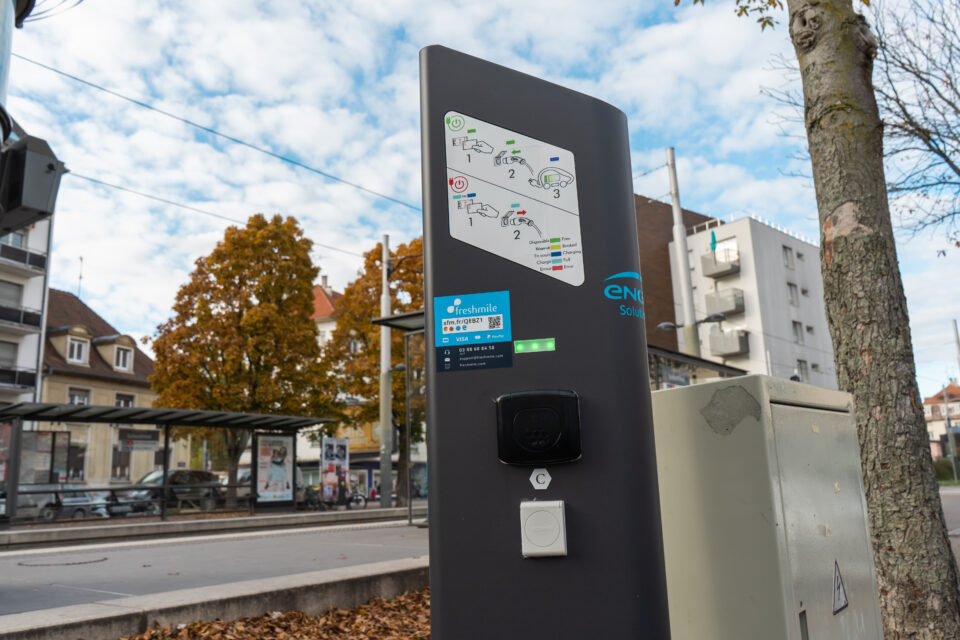 Elsass Recharge network - Inauguration of the 20th charging station